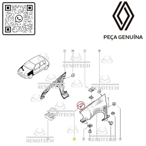 RN-715957	8200715957	Suporte-de-Fixacao-do-Paralama-Clio-03-12 RN-715957	8200715957	Suporte-de-Fixacao-do-Paralama-Clio-03-12