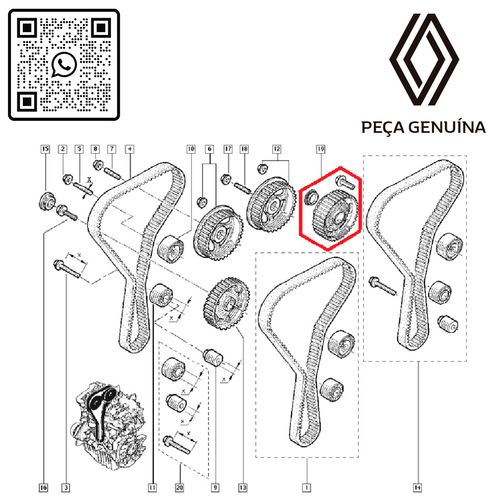 RN-478459-OI-7701478459-POLIA-DO-COMANDO-DE-ADMISSAO-MOT-2.0-16V-F4R--VARIAVEL--DUS-SAN-RS RN-478459-OI-7701478459-POLIA-DO-COMANDO-DE-ADMISSAO-MOT-2.0-16V-F4R--VARIAVEL--DUS-SAN-RS