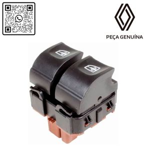 RN-13300R-254113300R-Botao-Vidro-Eletrico-Dianteiro-Esquerdo-Oroch RN-13300R-254113300R-Botao-Vidro-Eletrico-Dianteiro-Esquerdo-Oroch