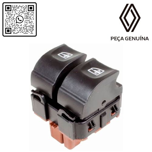 RN-13300R-254113300R-Botao-Vidro-Eletrico-Dianteiro-Esquerdo-Oroch RN-13300R-254113300R-Botao-Vidro-Eletrico-Dianteiro-Esquerdo-Oroch