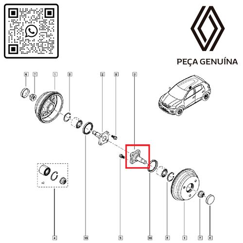 RN-23141R-430423141R-Ponta-De-Eixo-Traseiro-Lado-Direito-Original-Renault-Kwid