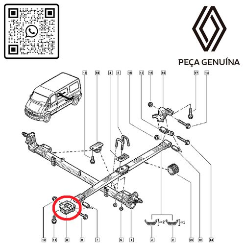 RN-308575-7700308575-Suporte-Mola-Suspensao-Traseira-Renault-Master-2.5 RN-308575-7700308575-Suporte-Mola-Suspensao-Traseira-Renault-Master-2.5