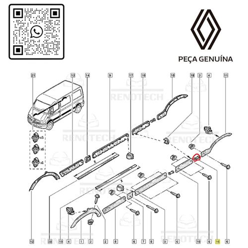 RN-352229	7700352229	Presilha-Emenda-Friso-Lateral-Master-Original RN-352229	7700352229	Presilha-Emenda-Friso-Lateral-Master-Original