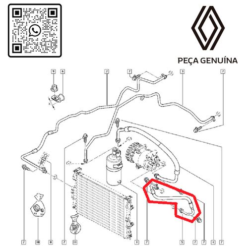 RN-170323-8200170323-TUBULACAO-DO-SISTEMA-DE-AR-CONDICIONADO-MEGANE-II