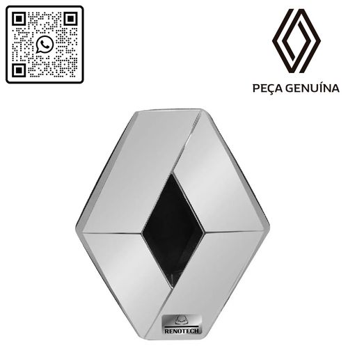 RN-50019R-628950019R-Suporte-Emblema-Dianteiro-Renault-Fluence