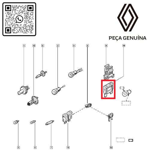 RN-410543-7700410543-Fusivel-70A-32V-Renault-Master RN-410543-7700410543-Fusivel-70A-32V-Renault-Master