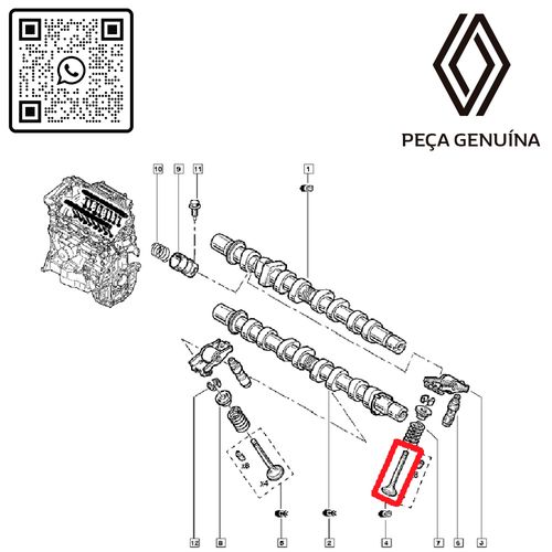 RN-21650R-132021650R-Valvula-De-Escape-Renault-Clio-Megane-Scenic-Duster-Oroch