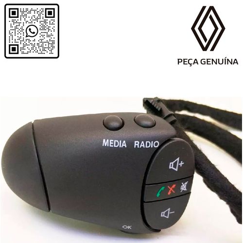 RN-24718R-255524718R-CONTROLE-SOM-VOLANTE-DUSTER-SANDERO-LOGAN RN-24718R-255524718R-CONTROLE-SOM-VOLANTE-DUSTER-SANDERO-LOGAN