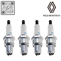 PC-BKR6EZ-4-VELA-DE-IGNICAO-206-207-C3-1.4-8V-BKR6EZ-NGK-x4