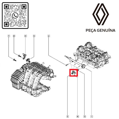 RN-03188R-K3-BICO-INJETOR-DE-COMB.-MOT-1.0-12V-B4D-LOG-II-SAN-II-kit-com-3