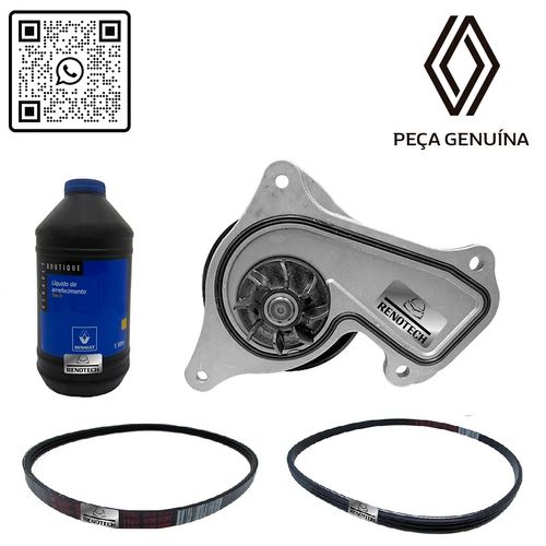 RN-02662R-K2L-KIT-BOMBA-DE-AGUA-CORREIAS-ADIT-MOT-1.0-12V-B4D-LOG-II-SAN-II