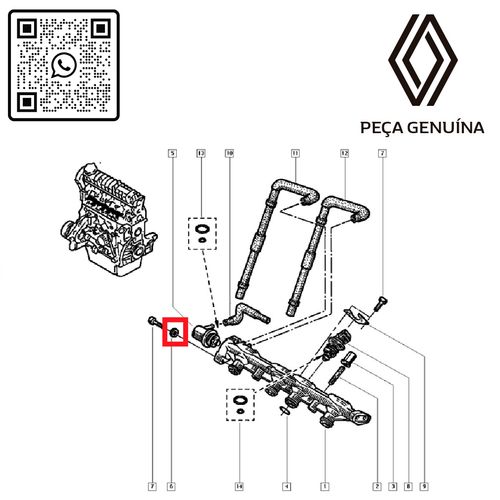 RN-053930-K4-ARRUELA-DO-PARAFUSO-DE-FIXACAO-DA-CX.-DO-FILTRO-DE-AR-MOT-K7M