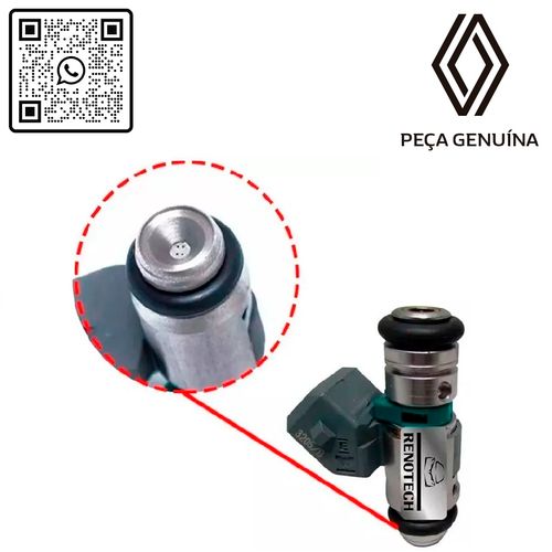 RN-128959-K4-BICO-INJETOR-DE-COMB.-MOT-1.6-16V-K4M-IWP143-ORIG-kit-com-4
