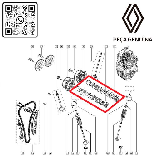 RN-130202-K-COMANDO-DE-VALVULAS-DE-ADM-ESC-MOT-B4D-1.0-12V-LOG-II-SAN-II-KWID