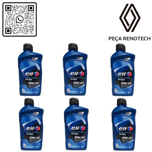RN-176481-K6-OLEO-10W40-SL-ELF-SEMI-SINTETICO-EVOLUTION-X6