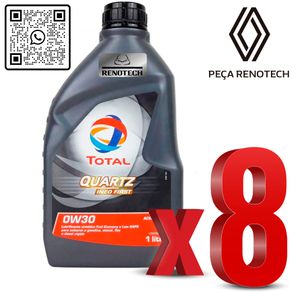 RN-176712-K8-OLEO-0W30-QUARTZ-INEO-FIRST-24B1L-TOT-BR-SINTETICO-x8