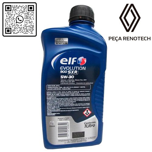 RN-176722-K6-OLEO-5W30-SL-ELF-EVOLUTION-SXR-EMB-1L-SINTETICO-X6