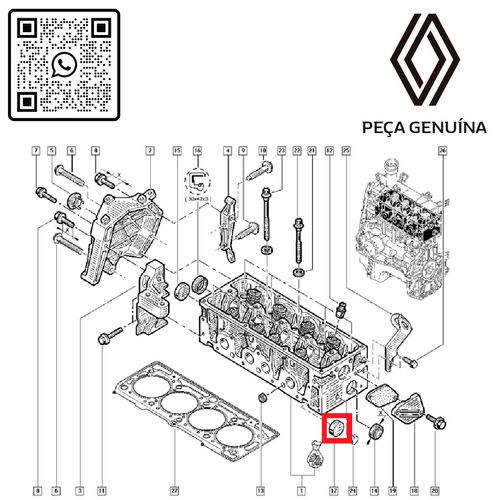 RN-274026-K2-KIT-SELOS-MAIOR-E-MENOR-TRAS.DO-COMANDO-MOT.-1.6-16V-K4M-K7M-F4R-ORIG