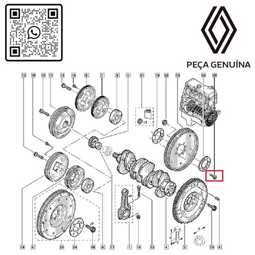 RN-284583-K7-PARAFUSO-DO-VOLANTE-MOT-2.0-16V-F4R-DUS-SAN-RS--x7-