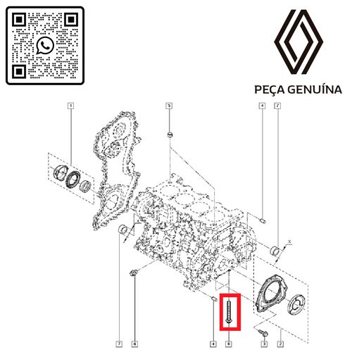 RN-374675-K-PARAFUSO-DO-MANCAL-DO-VIRABREQUIM-MASTER-2.3-16V-M9T