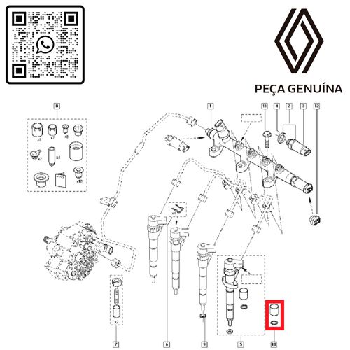 RN-474025-K4-ANEL-DE-VEDACAO-DA-HASTE-DO-BICO-INJETOR-MASTER-2.5-16V-04-13--x4-
