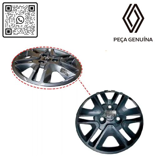 RN-50537R-K4-CALOTA-ARO-13-KWID--3FUROS--kit-com-4