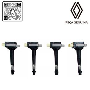 RN-699627-K4-BOBINA-IGNICAO-MOT-2.0-16V-M4R-FLUENCE-KIT-COM-4 RN-699627-K4-BOBINA-IGNICAO-MOT-2.0-16V-M4R-FLUENCE-KIT-COM-4