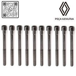 RN-6ED000-K-PARAFUSO-DO-CABECOTE-H4M-1.6-16V--x10--LOG-SAN-CAP-DUS