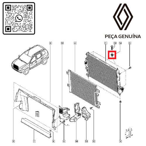 RN-68286R-K2-BUCHA-DE-FIXACAO-SUP.-DO-RADIADOR-DUSTER--X2-