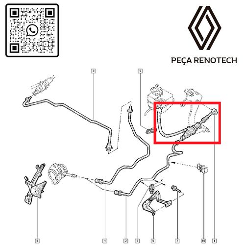 RN-459153-P-8200459153-ATUADOR-DO-PEDAL-DE-EMBREAGEM-MASTER-2.5-2.8-PARAL
