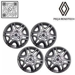 RN-54921R-PX-403154921R-CALOTA-GRAFITE-KWID-2018-20-ARO-14-CUBO-PADRAO-FIX-PARAF--x4-