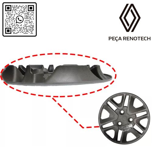 RN-54921R-PX-403154921R-CALOTA-GRAFITE-KWID-2018-20-ARO-14-CUBO-PADRAO-FIX-PARAF--x4-