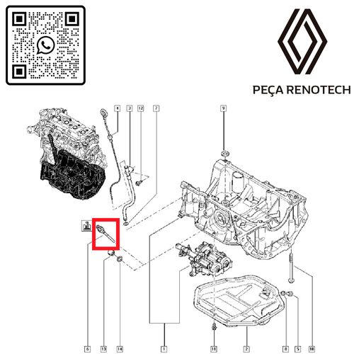 RN-5CK80B-P-11145CK80B-SENSOR-DE-NIVEL-DE-OLEO-FLUENCE-2.0-16V-M4R