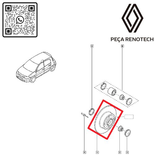 RN-209503-FX-7701209503-DISCO-DE-FREIO-TRAS.-MEG-II-CCOM-ROL-ABS--UNID--FREMAX RN-209503-FX-7701209503-DISCO-DE-FREIO-TRAS.-MEG-II-CCOM-ROL-ABS--UNID--FREMAX