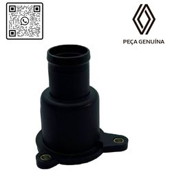RN-578089-8200578089-CARCACA-FLANGE-DA-VALVULA-TERMOSTATICA-1.6-16V-K4M