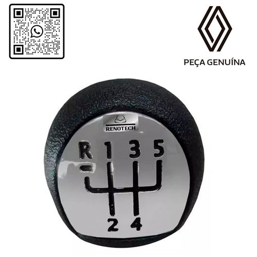 RN-822162-O-8200822162-MANOPLA-DA-ALAVANCA-DE-CAMBIO-CLIO-II-05...-CROMADA