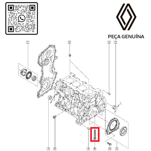 RN-374675-8200374675-PARAFUSO-DO-MANCAL-DO-VIRABREQUIM-MASTER-2.3-16V-M9T