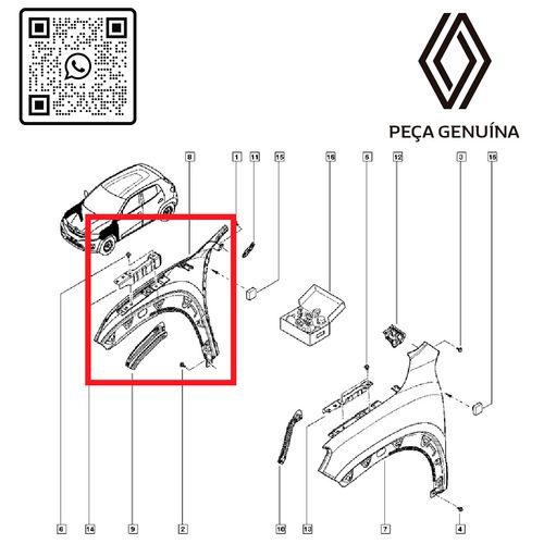 RN-04738R-631004738R-PARALAMA-DIR.-KWID