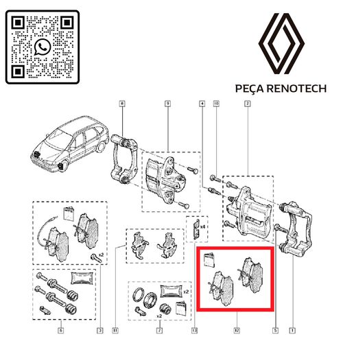 RN-209380-TX-7701209380-PASTILHA-DE-FREIO-DIANT.-SCE-LAG-MEG-II-TRW RN-209380-TX-7701209380-PASTILHA-DE-FREIO-DIANT.-SCE-LAG-MEG-II-TRW