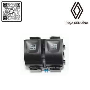 RN-13909R-254113909R-Botao-Vidro-Eletrico-Duster-Sandero-Logan-Oroch-Original RN-13909R-254113909R-Botao-Vidro-Eletrico-Duster-Sandero-Logan-Oroch-Original