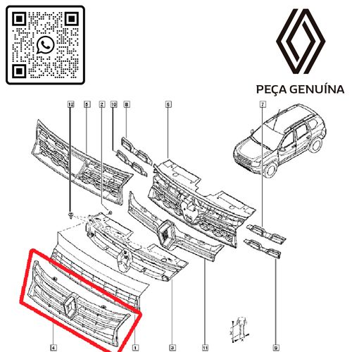 RN-24142R-623824142R-Grade-Dianteira-Renault-Duster-2016-A-2021 RN-24142R-623824142R-Grade-Dianteira-Renault-Duster-2016-A-2021