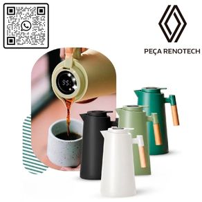 GARRAFA TÉRMICA COM TERMÔMETRO DIGITAL - 1 LITRO GARRAFA TÉRMICA COM TERMÔMETRO DIGITAL - 1 LITRO