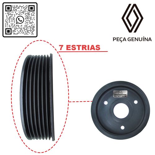 RN-088953-OI-8201088953---POLIA-DA-BOMBA-DE-DIRECAO-HIDRAULICA-COM-7PK---MOTOR-2.5-G9U---MASTER-II