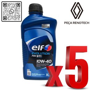 RN-176481-K5-OLEO-10W40-SL-ELF-SEMI-SINTETICO-EVOLUTION-X5 RN-176481-K5-OLEO-10W40-SL-ELF-SEMI-SINTETICO-EVOLUTION-X5