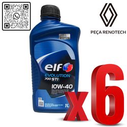 RN-176481-K6-OLEO-10W40-SL-ELF-SEMI-SINTETICO-EVOLUTION-X6