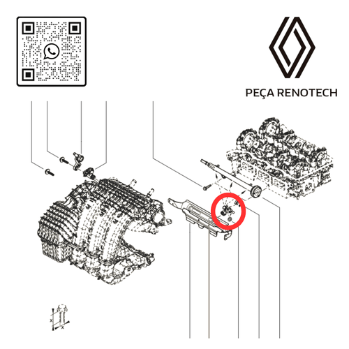 166002099R-BICO-INJETOR-DE-COMBUSTIVEL-MOTOR--1.0-12V-B4D-KWID--RN-02099R-I--6-