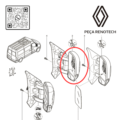 963012653R--CAPA-DO-RETROVISOR-DIREITO-MASTER-2.3-16V-2013-EM-DIANTE-BRACO-LONGO--RN-12653R-CL--5-
